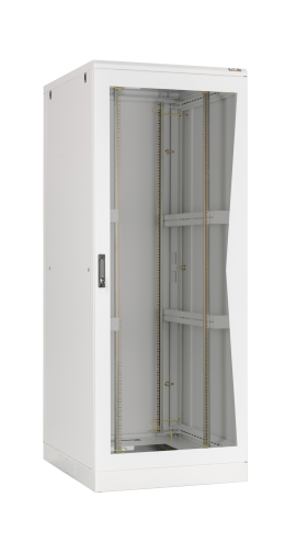 картинка Напольный шкаф (каркас) 19", 33U, без дверей и стенок, Ш800хВ1680хГ800мм, в разобранном виде, серый 