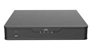 картинка Гибридный видеорегистратор Uniview 8-канальный мультиформатный - NVR201-08Q 