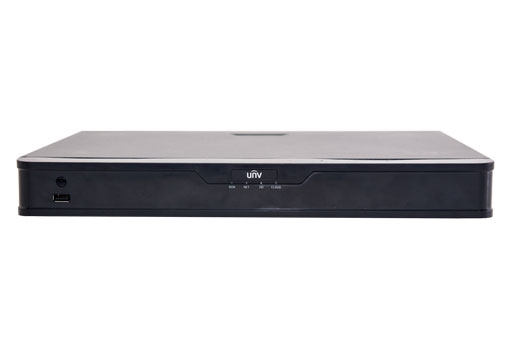 картинка IP видеорегистратор Uniview 8-канальный с 8 PoE портами - NVR302-08E-P8-B 