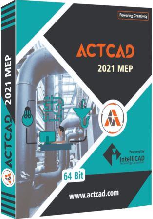 картинка ActCAD 2021 MEP Add-on 1 Year License от Софтсервис24