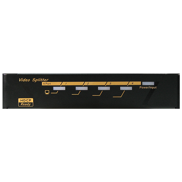 картинка Размножитель видеосигнала REXTRON (HDMI) на 4 монитора (HDMI), 4KX2K (Beyond Full HD 1080p) [VKSM-104] 