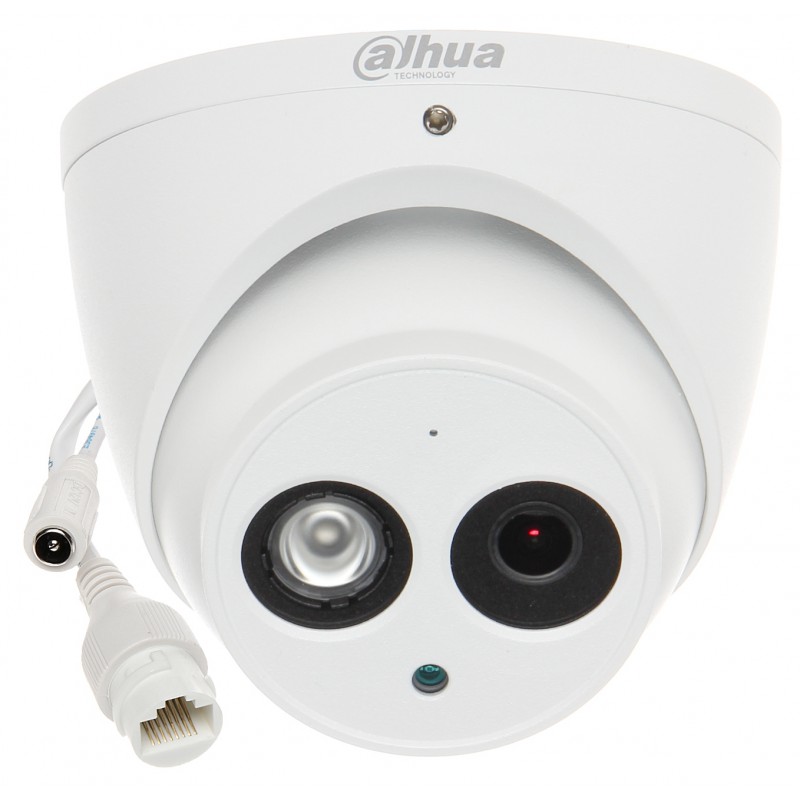картинка IP видеокамера Dahua - DH-IPC-HDW4431EMP-ASE-0280B - 4Мп уличная купольная, объектив фиксированный f=2,8(3,6/6)мм, ИК - 50м 