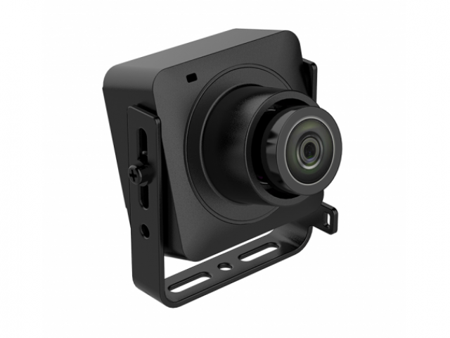 картинка HD-TVI видеокамера HiWatch - DS-T108 (2.8 mm) - 1Мп внутренняя миниатюрная, объектив фиксированный f=2,8мм, ИК - 0м 