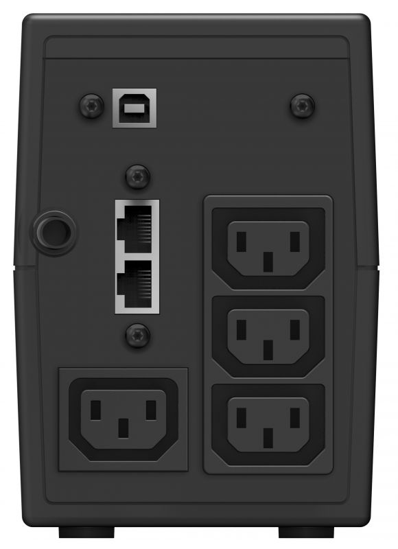 картинка ИБП Ippon Back Power Pro II 800 black [1030309] 