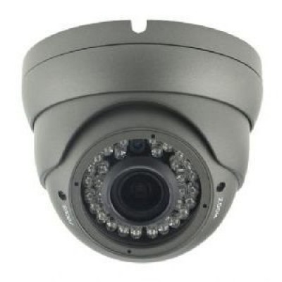 картинка IP видеокамера AlfaVision - AV-IPWD209V-IR PoE White - 2Мп уличная купольная антивандальная, объектив варифокальный f=2,8-12мм, ИК - 25м 