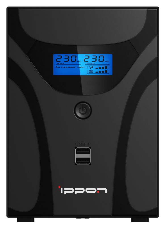 картинка ИБП Ippon Smart Power Pro II Euro 1200 [1029740] 